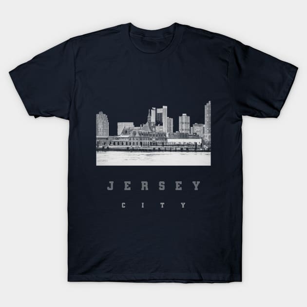 new jersey city nj T-Shirt T-Shirt by TATOH